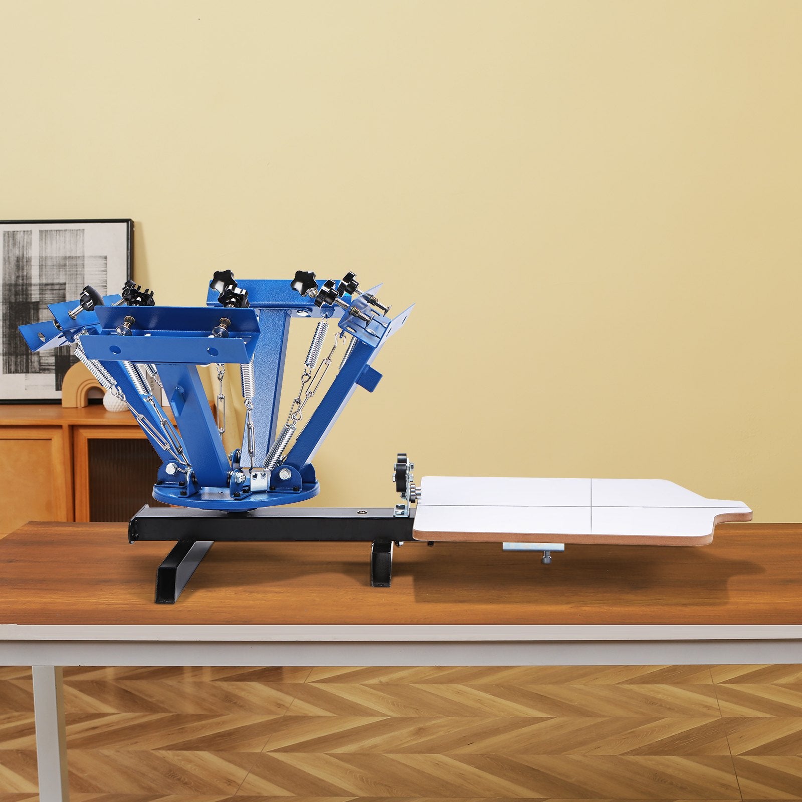 Automotive Decor: VEVOR 4 Color 1 Station Silk Screening Screenprint Press Screen Printing Machine