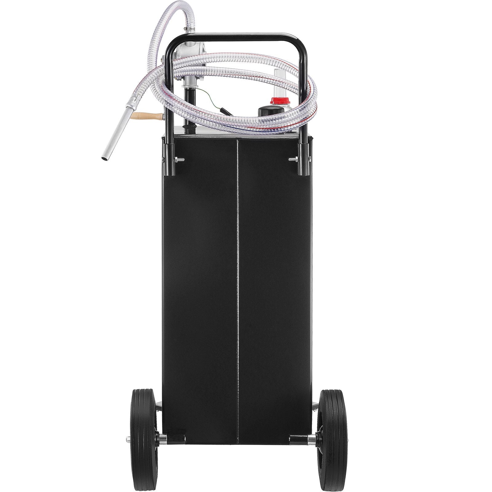 Fuel & Exhaust: VEVOR Fuel Caddy Fuel Storage Tank 114L Volume 4 Wheels with Manuel Pump Black
