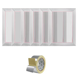 Kitchen Sinks: VEVOR Screen Printing Kit, 6 Pieces Aluminum Silk Screen Printing Frames, 25.4 x 35.6 cm Silk Screen Printing Frame with 110 Count Mesh, High Tension Nylon Mesh and Sealing Tape for T-shirts DIY