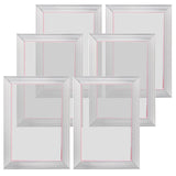 Kitchen Sinks: VEVOR Screen Printing Kit, 6 Pieces Aluminum Silk Screen Printing Frames, 25.4 x 35.6 cm Silk Screen Printing Frame with 156 Count Mesh, High Tension Nylon Mesh and Sealing Tape for T-shirts DIY