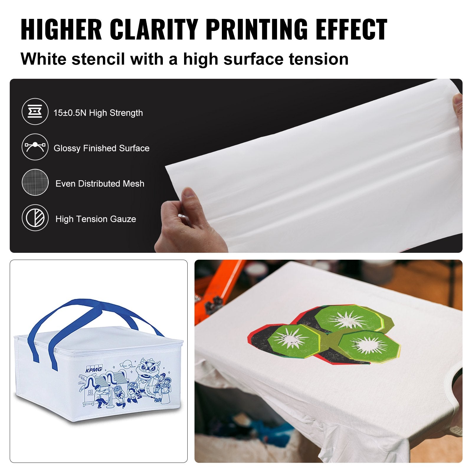 Kitchen Sinks: VEVOR Screen Printing Kit, 6 Pieces Aluminum Silk Screen Printing Frames, 25.4 x 35.6 cm Silk Screen Printing Frame with 156 Count Mesh, High Tension Nylon Mesh and Sealing Tape for T-shirts DIY