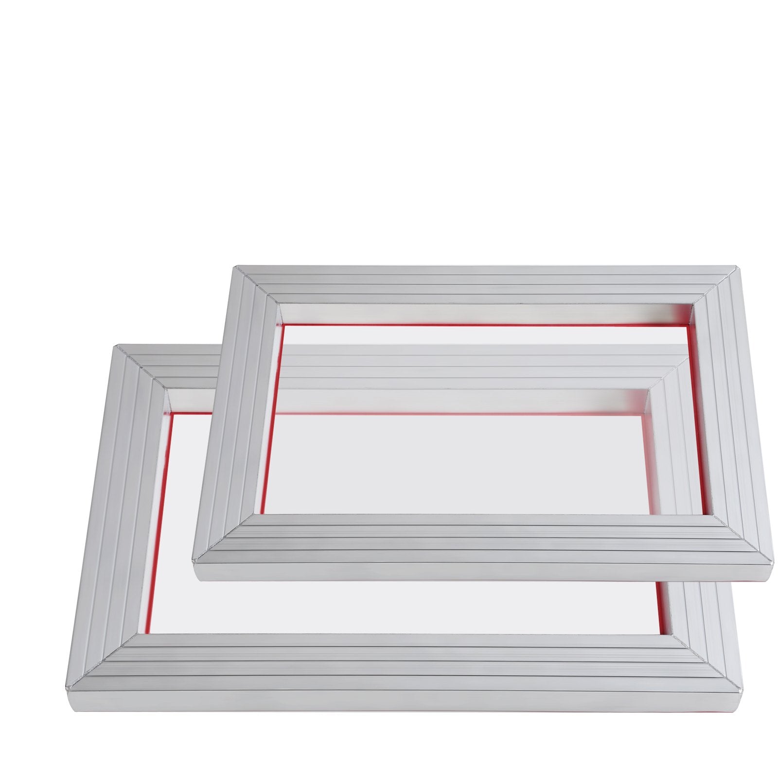 Jewellery Making Kits: VEVOR Screen Printing Kit, 2 Pieces Aluminum Silk Screen Printing Frames20.3 x 25.4/25.4 x 35.6cm 110 Count Mesh, 2 Tapes and Screen Printing Squeegees and Transparency Films for T-shirts DIY