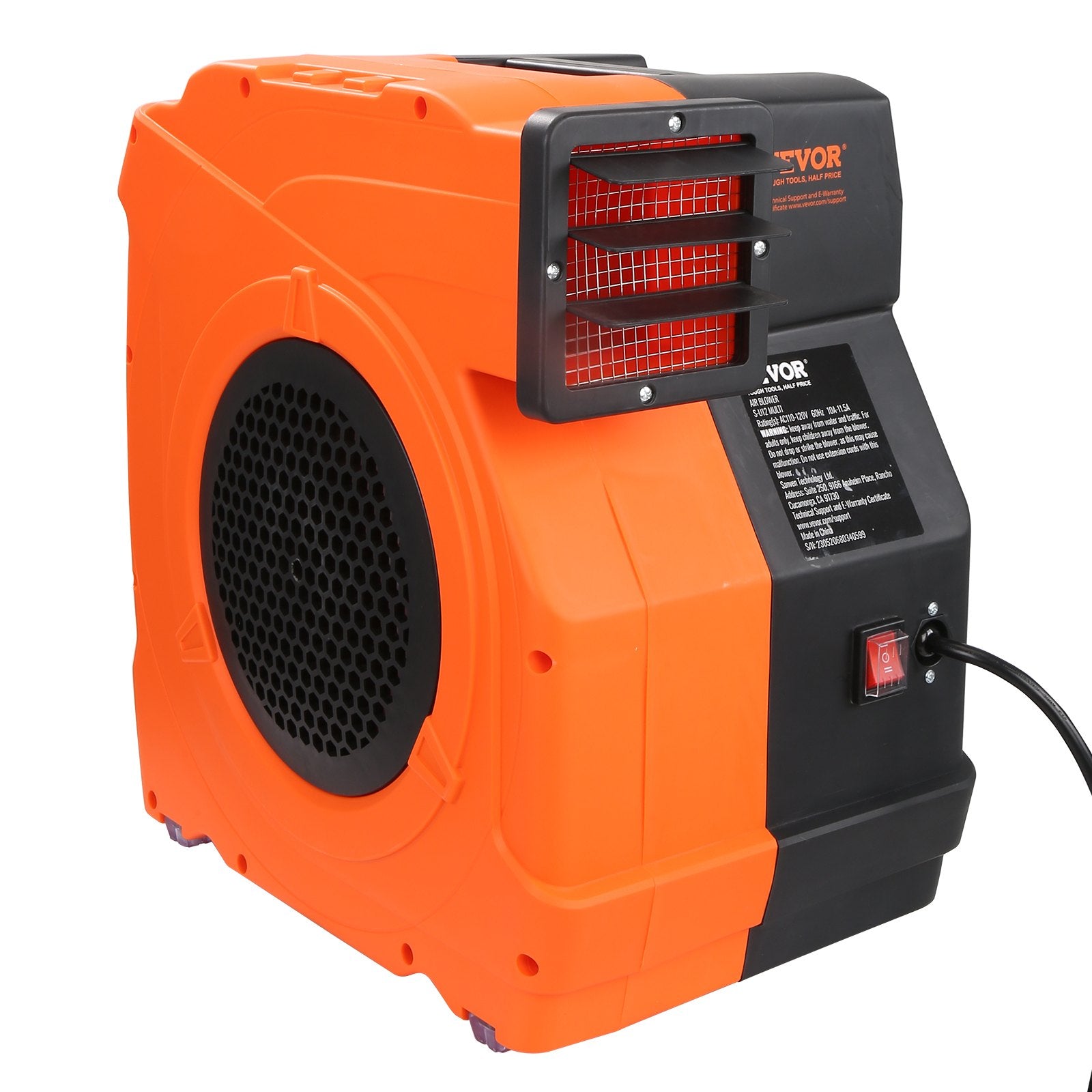 Gardening Tools: VEVOR Inflatable Blower, 1100W, 1.5 & 1.7 HP Bounce House Blower, Pump Commercial Air Blower for Inflatables, 3100 RPM Bouncy Castle Electric Fan for Bounce House, Waterslides, Tested to UL Standards