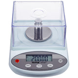 Computer Monitors & Accessories: VEVOR Analytical Balance Lab Scale 500g x 0.001g 13 Units with Windshield LCD