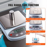 Measuring Tools & Sensors: VEVOR Analytical Balance Lab Scale 2000g x 0.01g 13 Units Conversion Electronic
