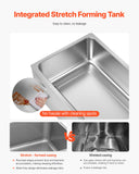 Food Warmers & Chafing Dishes: VEVOR Commercial Food Warmer, 2-Pan Electric Steam Table, 1200W Professional Countertop Stainless Steel Buffet Bain Marie with 30-85°C Temp Control for Catering, Buffet, Parties, Restaurants