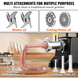 Speciality Appliances: VEVOR Commercial Electric Meat Grinder 2.27Kg/Min Sausage Stuffer Filler Kitchen