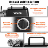 Speciality Appliances: VEVOR Commercial Electric Meat Grinder 2.27Kg/Min Sausage Stuffer Filler Kitchen