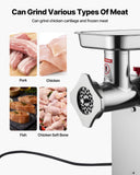 Speciality Appliances: VEVOR Commercial Electric Meat Grinder 9.2 Lbs/Min Sausage Stuffer Maker Kitchen