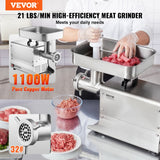 Speciality Appliances: VEVOR Commercial Electric Meat Grinder 21 Lbs/Min Sausage Stuffer Maker Kitchen