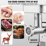 Speciality Appliances: VEVOR Commercial Electric Meat Grinder 21 Lbs/Min Sausage Stuffer Maker Kitchen