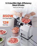 Speciality Appliances: VEVOR Commercial Electric Meat Grinder 5.5 Lbs/Min Sausage Stuffer Maker Kitchen