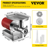 Speciality Appliances: VEVOR Electric Meat Grinder Machine Electric Meat Mincer 661 Lbs/Hour 1100W