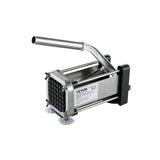 Food Storage: VEVOR French Fry Cutter, Potato Slicer with 1/2-Inch and 3/8-Inch Stainless Steel Blades, Manual Potato Cutter Chopper with Suction Cups, Great for Potato, French Fries, Cucumber, Vegetables, Carrot