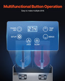 Food Storage: VEVOR 12Lx2 Tank Commercial Slushy Machine Margarita Smoothie Frozen Drink Maker