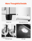 Food Storage: VEVOR 12Lx2 Tank Commercial Slushy Machine Margarita Smoothie Frozen Drink Maker