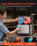 Food Storage: VEVOR 3Lx2 Tank Commercial Slushy Machine Margarita Smoothie Frozen Drink Maker