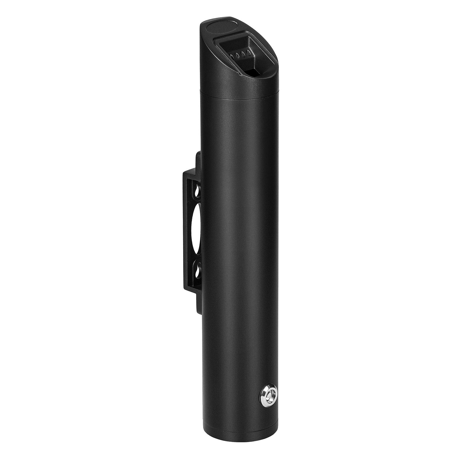 Cosmetic & Toiletry Bags: VEVOR Cigarette Butt Receptacle, Stainless Steel Cylinder Cigarette Butt Container, Wall Mounted and Weatherproof Outdoor Cigarette Butt Disposal for Garden, Office, Restaurant, Hotel, Bar, Black