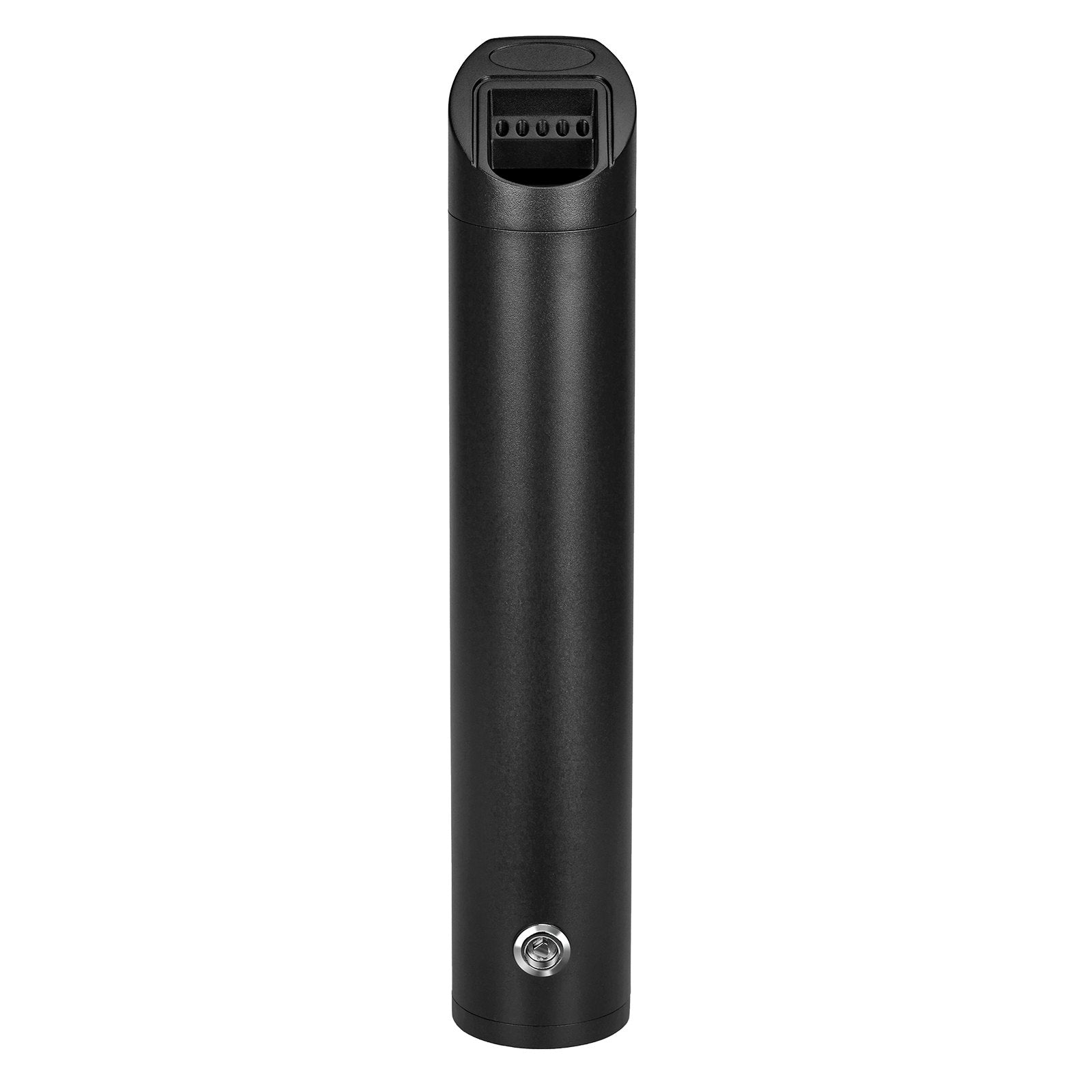 Cosmetic & Toiletry Bags: VEVOR Cigarette Butt Receptacle, Stainless Steel Cylinder Cigarette Butt Container, Wall Mounted and Weatherproof Outdoor Cigarette Butt Disposal for Garden, Office, Restaurant, Hotel, Bar, Black