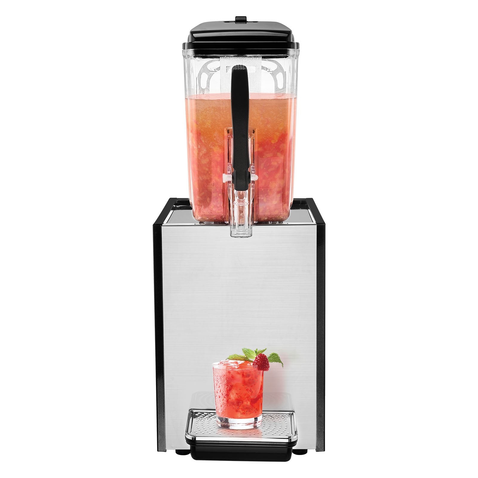 Drinkware: VEVOR Commercial Beverage Dispenser 12L Cold Juice Ice Drink Dispenser for Party