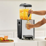 Drinkware: VEVOR Commercial Beverage Dispenser 12L Cold Juice Ice Drink Dispenser for Party