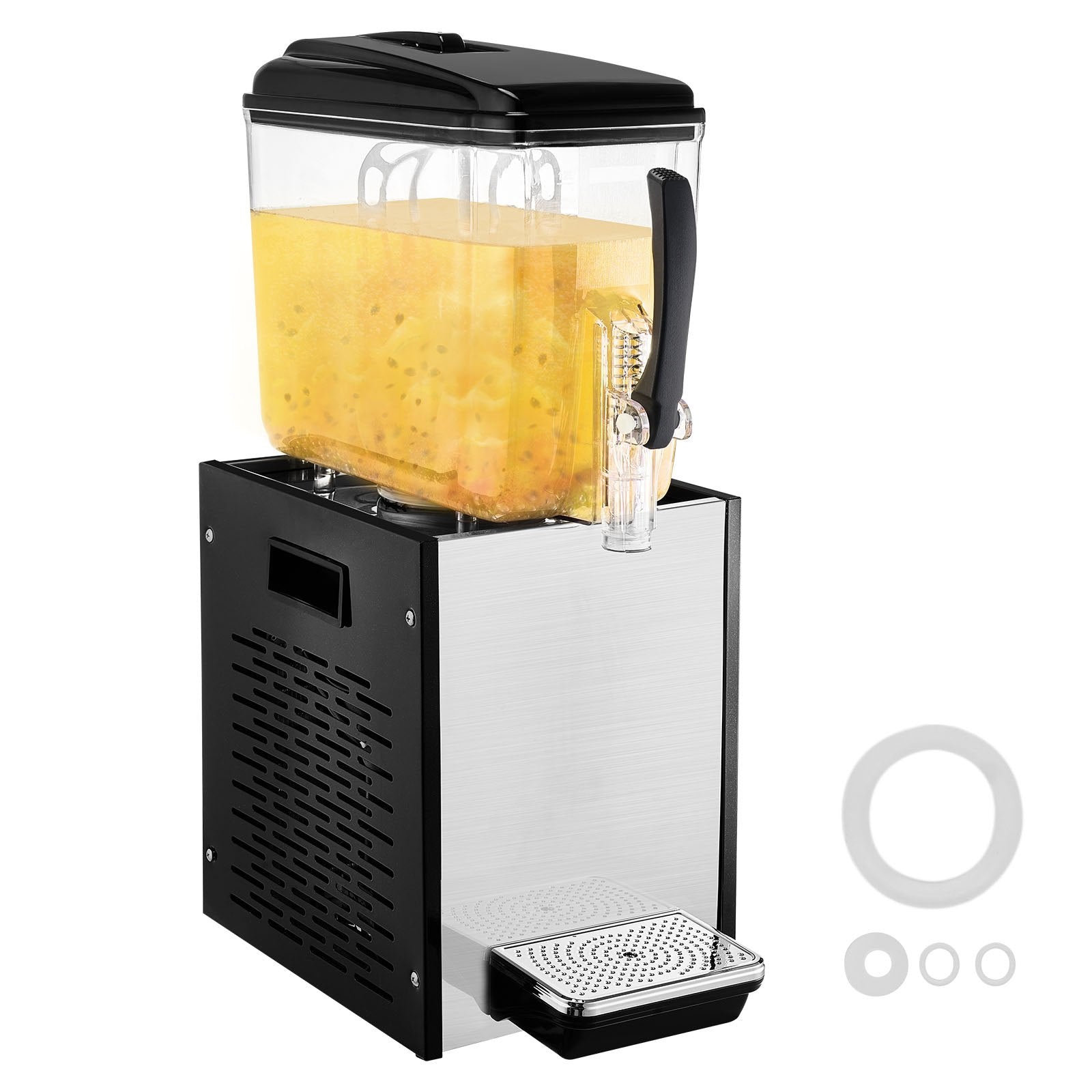 Drinkware: VEVOR Commercial Beverage Dispenser 12L Cold Juice Ice Drink Dispenser for Party