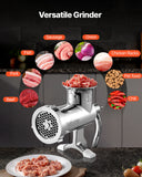Speciality Appliances: VEVOR Heavy Duty Meat Grinder Manual Sausage Filler Stainless Steel with Clamp
