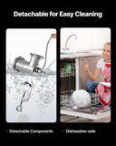 Speciality Appliances: VEVOR Heavy Duty Meat Grinder Manual Sausage Filler Stainless Steel with Clamp