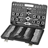 Hammers: VEVOR Tap and Die Set 110Pcs Metric Size M2 to M18 Bearing Steel Threading Tool