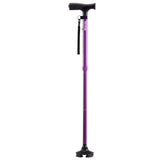 Gymnastics: VEVOR Walking Cane Folding Walking Stick 8-Level Height 4-Pronged Pivoting Base
