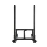 Mobility & Accessibility: VEVOR Weight Sled, Steel Power Sled, Fitness Strength Training Sleds for Athletic Exercise Speed Improvement, Workout Fitness Equipment with Handle, Compatible with 25/51 mm Weight Plates, Black