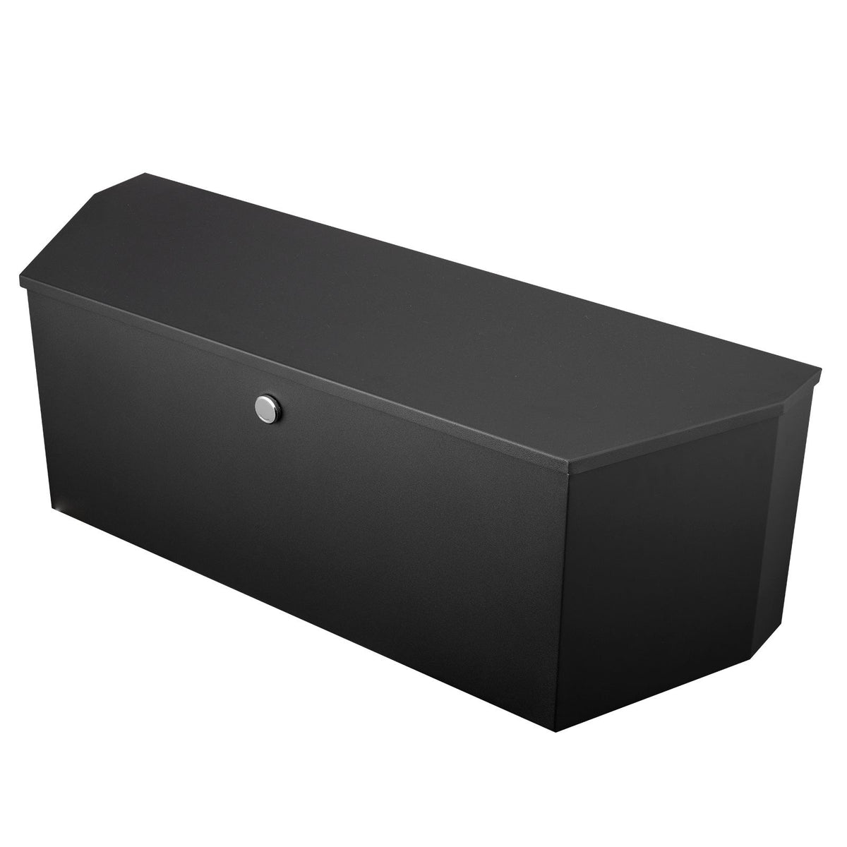 Trailer Tongue Box, Carbon Steel Tongue Box Tool Chest, Heavy Duty Trailer Box Storage with Lock and Keys, Utility Trailer Tongue Tool Box for Pickup Truck Bed, RV Trailer, 91.44cmx30.48 cmx30.4
