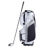 Golf Accessories: VEVOR Golf Cart Bag with 14 Way Organizer Divider Top, 36” 13 Pockets Premium Nylon Cart Bag, Durable Golf Bags with Handles & Dust Cover & Detachable Straps for Men & Women, White Color-Block
