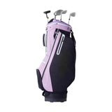 Cat Carriers & Crates: VEVOR Golf Cart Bag with 14 Way Organizer Divider Top, 36” Multiple Pockets Premium Cart Bag, Durable Golf Bags with Handles & Dust Cover & Detachable Strap for Men & Women, Black Purple