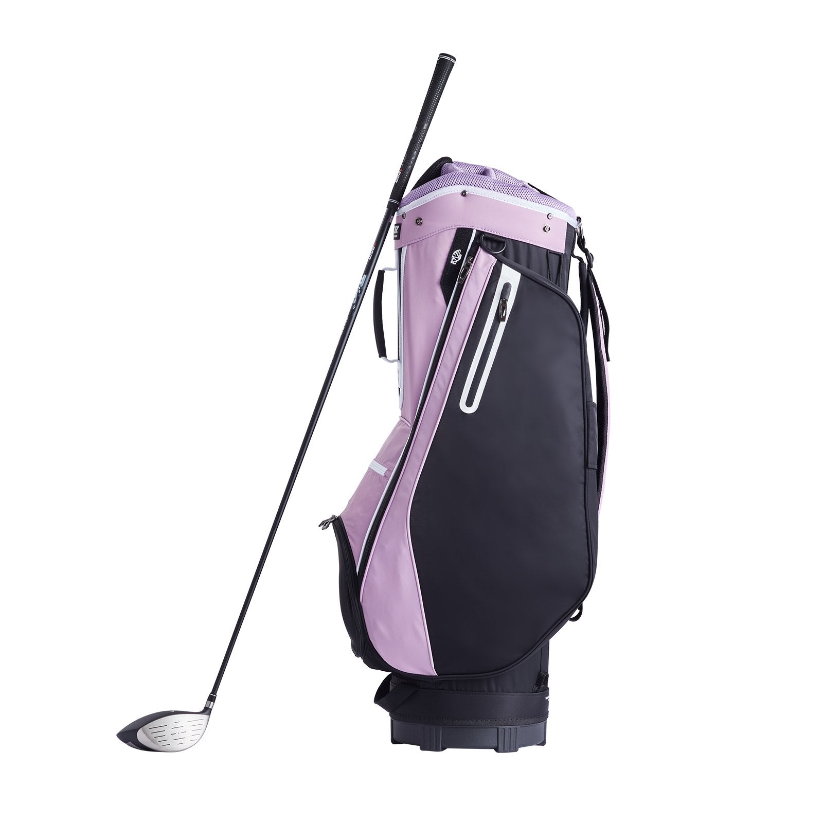 Cat Carriers & Crates: VEVOR Golf Cart Bag with 14 Way Organizer Divider Top, 36” Multiple Pockets Premium Cart Bag, Durable Golf Bags with Handles & Dust Cover & Detachable Strap for Men & Women, Black Purple