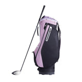 Cat Carriers & Crates: VEVOR Golf Cart Bag with 14 Way Organizer Divider Top, 36” Multiple Pockets Premium Cart Bag, Durable Golf Bags with Handles & Dust Cover & Detachable Strap for Men & Women, Black Purple