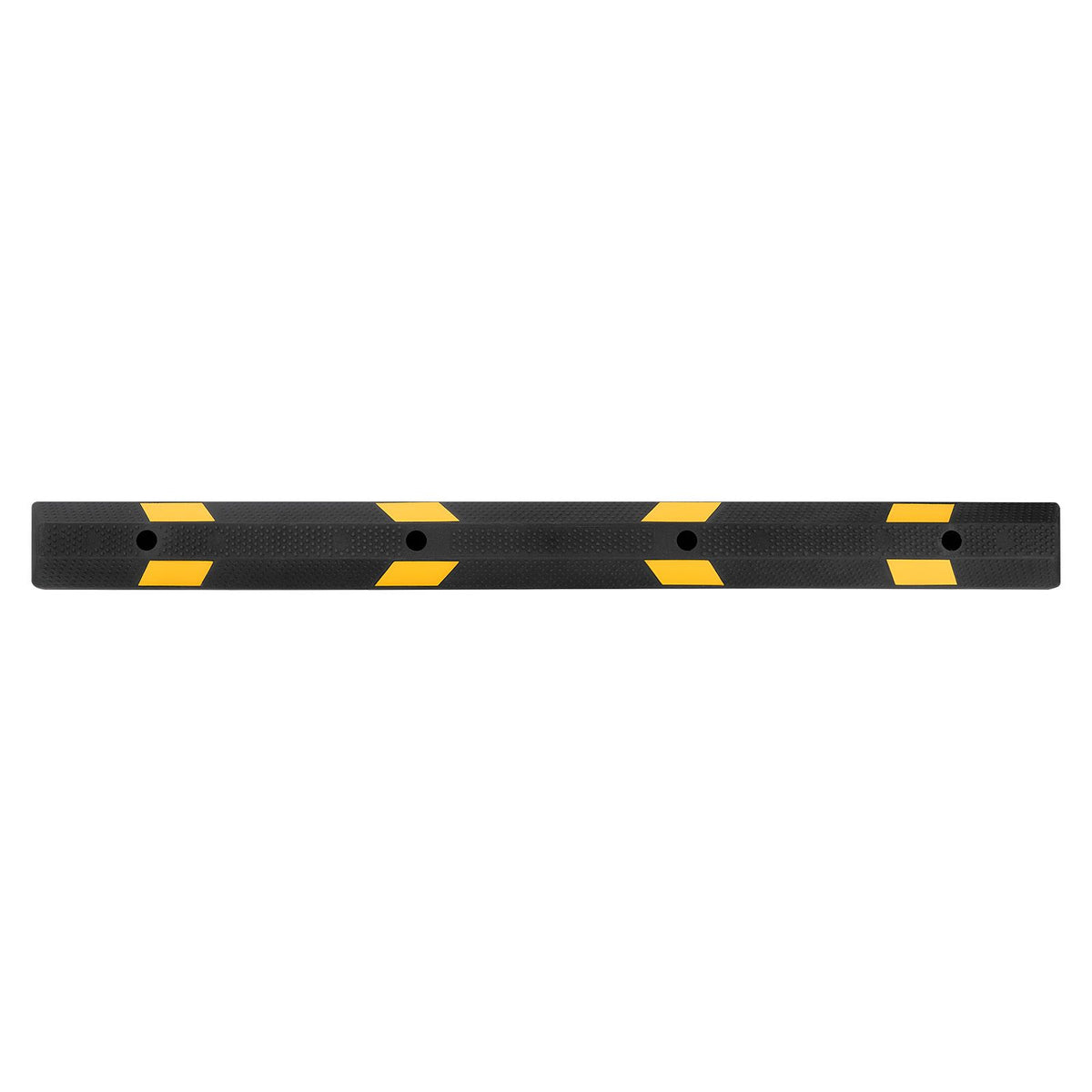 Parking Stopper, 1840 mm Heavy Duty Parking Aid for Garage, Rubber Curb Garage Floor Stopper with Reflective Strips, Vehicles Gadgets for Cars Vans Trucks Tire Wheel Guide Block Stops Bumpers