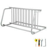 Bicycle Stands & Storage: VEVOR 10 Holders Floor Bike Rack, 59" Length All-Steel Grid Bike Rack, 10-Bike Capacity Dual-Side Storage Stand for Garages Streets Yards Bike Events