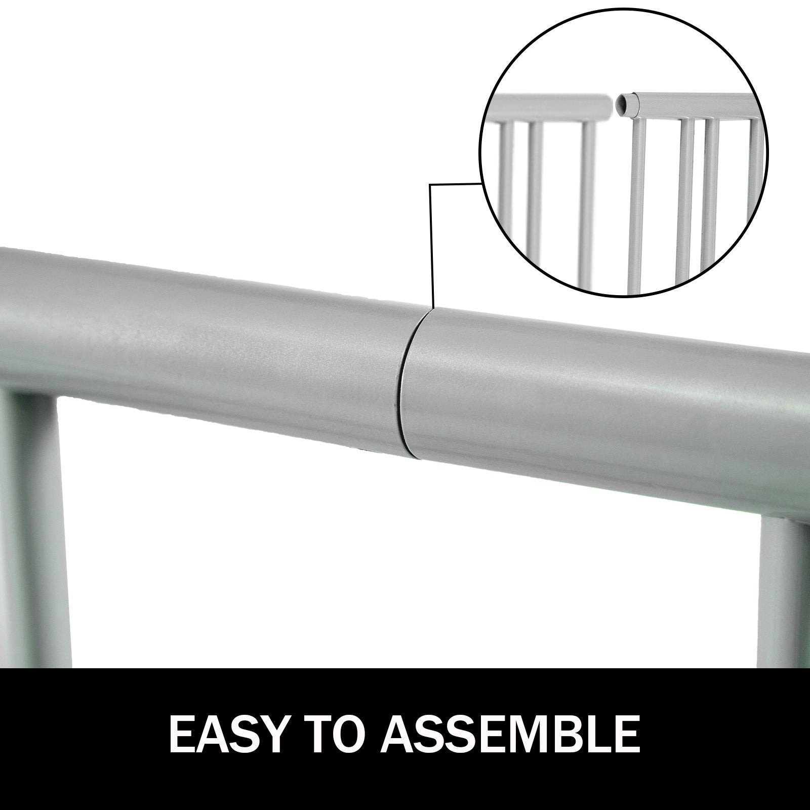 Bicycle Stands & Storage: VEVOR 10 Holders Floor Bike Rack, 59" Length All-Steel Grid Bike Rack, 10-Bike Capacity Dual-Side Storage Stand for Garages Streets Yards Bike Events