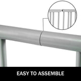Bicycle Stands & Storage: VEVOR 10 Holders Floor Bike Rack, 59" Length All-Steel Grid Bike Rack, 10-Bike Capacity Dual-Side Storage Stand for Garages Streets Yards Bike Events