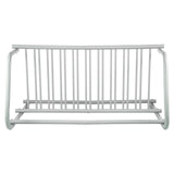 Bicycle Stands & Storage: VEVOR 10 Holders Floor Bike Rack, 59" Length All-Steel Grid Bike Rack, 10-Bike Capacity Dual-Side Storage Stand for Garages Streets Yards Bike Events