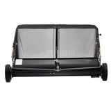Lawn Rollers: VEVOR Tow-Behind Lawn Sweeper 132cm Leaf Yard Collector 26 cu.ft. Adjustable