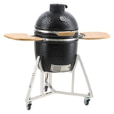 BBQ Tools: VEVOR Portable Charcoal Grill, Propane Gas Grills with Cover and Cart, Heavy Duty Stainless Steel BBQ Grill, Mini Smoker for Outdoor Cooking, Barbecue Camping, Picnic, and Backyard, Black