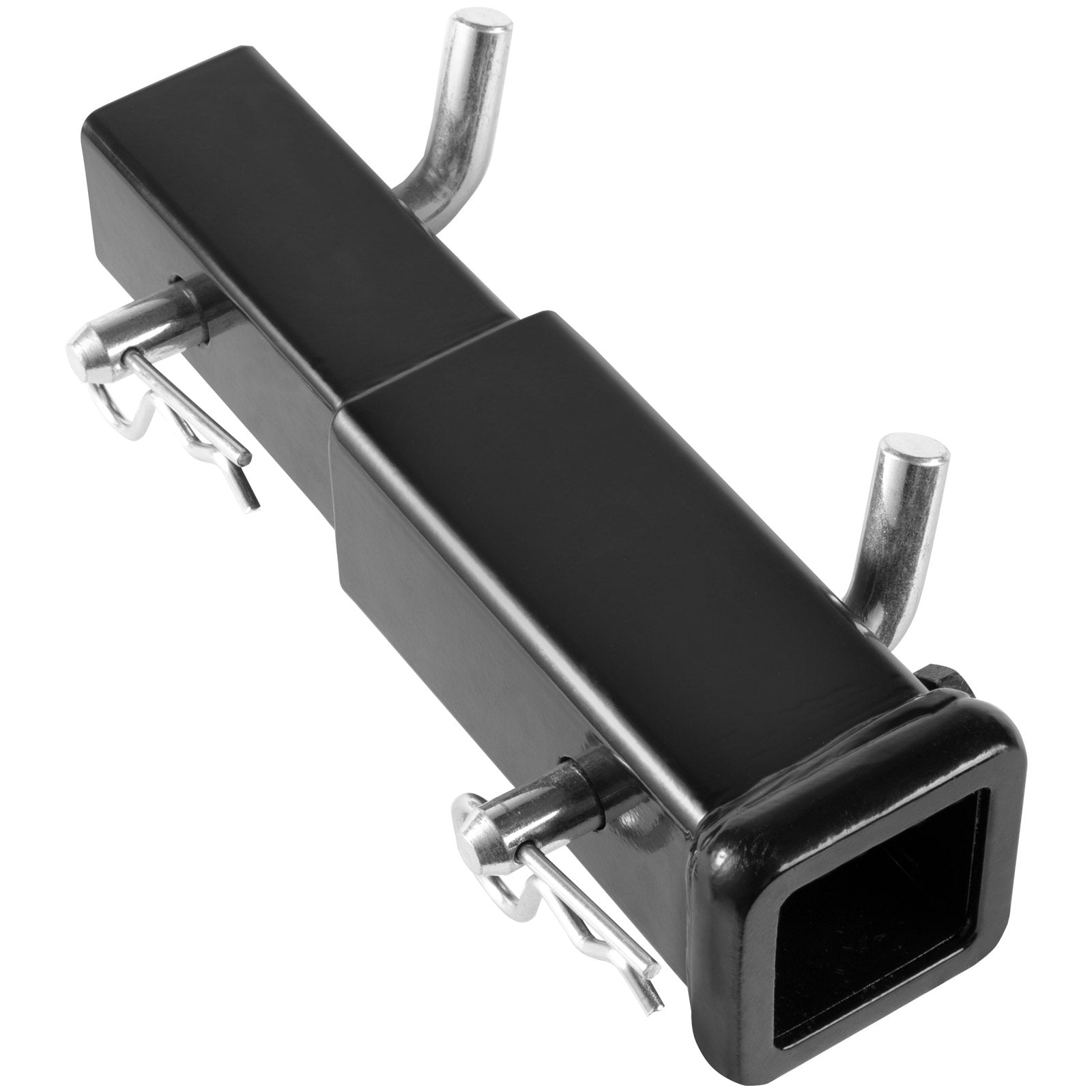 Automotive Repair & Speciality Tools: VEVOR Trailer Hitch Extender, Fits for 2" Receiver Hitch Adapter, Trailer Hitch Extension Tube Extender, 7" Extension Length, 4000 lbs Towing Capacity, Hitch Pins, Clips, Bolt and Nut Included, Black