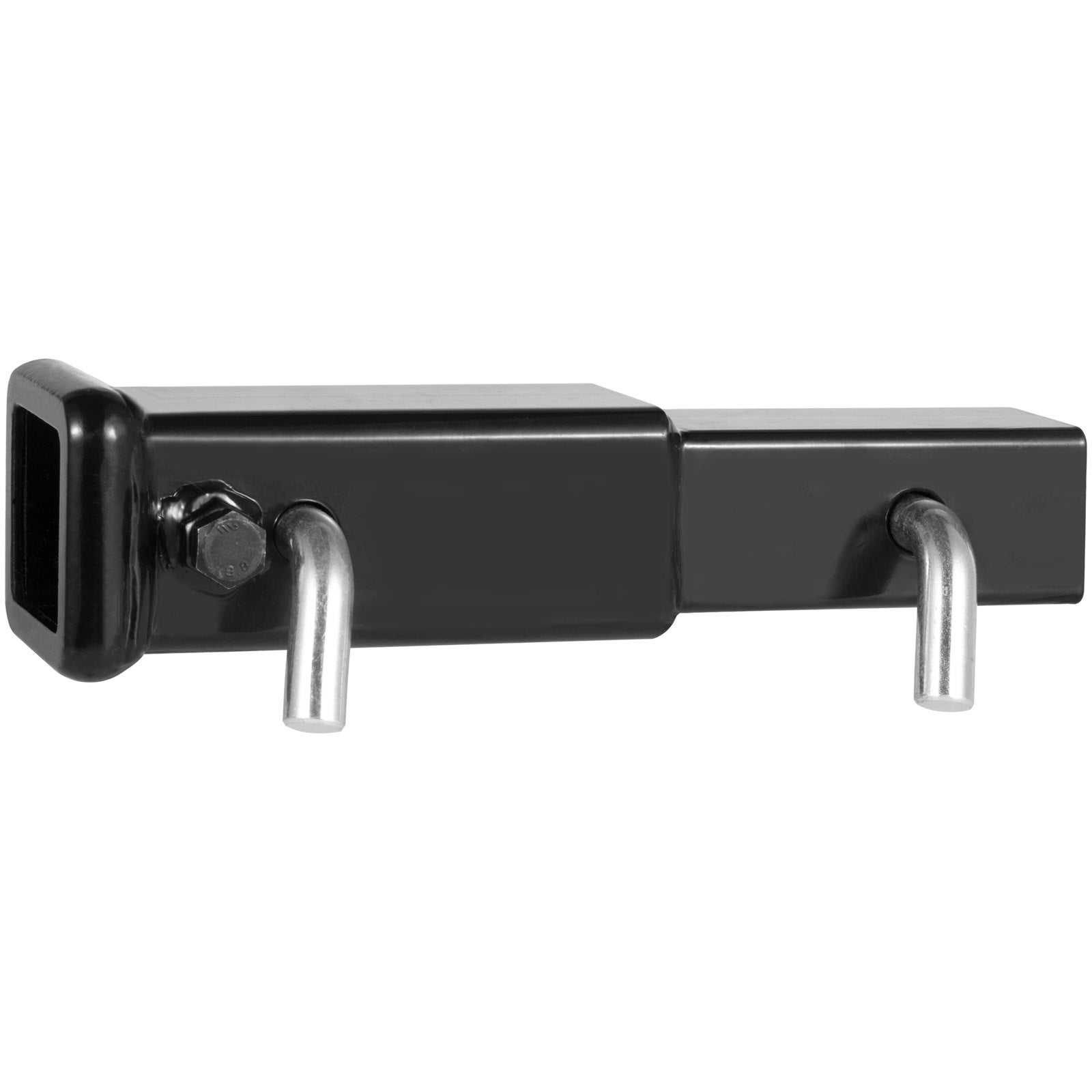 Automotive Repair & Speciality Tools: VEVOR Trailer Hitch Extender, Fits for 2" Receiver Hitch Adapter, Trailer Hitch Extension Tube Extender, 7" Extension Length, 4000 lbs Towing Capacity, Hitch Pins, Clips, Bolt and Nut Included, Black