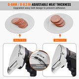 Chainsaws: VEVOR Electric Shawarma Knife, 80W Professional Turkish Kebab Knife, Commercial Stainless Steel Gyro Cutter, Doner Kebab Meat Slicer with 2 Blades, 100mm Blade Diameter, 0-8mm Adjustable Thickness