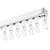 Curtain Accessories: VEVOR Ceiling Curtain Track Set 5.9 FT/1.8 Meter_oom Divider with Hooks White
