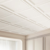 Building Toys: VEVOR Ceiling Tiles, 16-Pack 20 x 20 in, Drop Ceiling Tiles Premium Polystyrene Sheet, Easy Installation/ Cutting Plastic Glue-up Ceiling Tile, Basement Ceiling Covering for Home/Office Decoration