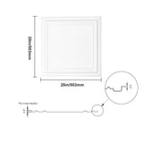 Building Toys: VEVOR Ceiling Tiles, 16-Pack 20 x 20 in, Drop Ceiling Tiles Premium Polystyrene Sheet, Easy Installation/ Cutting Plastic Glue-up Ceiling Tile, Basement Ceiling Covering for Home/Office Decoration