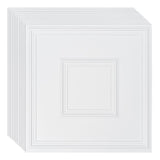 Kitchen & Bathroom DIY: VEVOR Ceiling Tiles 12-Pack 24 x 24 in PVC Easy Installation White Geometric
